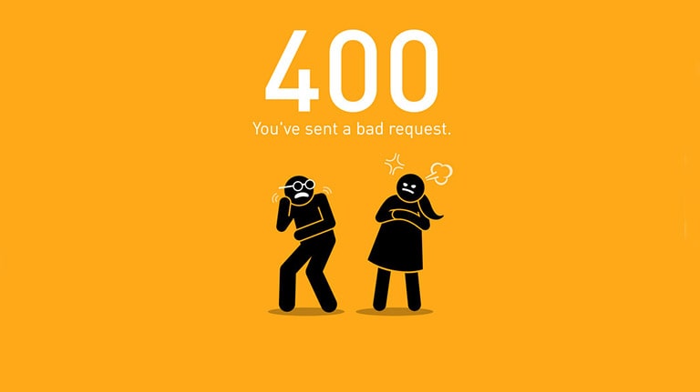 آموزش رفع خطای 400 Bad Request